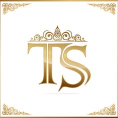 the letter t s with a crown on top