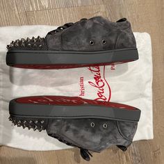 Christian Louboutin Shoes Mens, Louboutin Shoes Mens, Minimalist Fashion Men, Man Shoes, Christian Louboutin Men, Shoes For Sale, Red Bottoms, Louboutin Shoes, Christian Louboutin Shoes