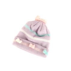 Vintage 80s Soft Acrylic Knit Pastel Purple Lavender Mini Bow Fitted Beanie Winter Hat Fun 1980s winter hat: Made from a soft acrylic knit, light purple with a lower pale pink stripe, super cute little mini bows on the front and one on the top.  Clean, no issues.  Label: Heart Throb Cute Purple Beanie Hat, Purple Winter Hat For Cold Weather, Warm Purple Beanie For Winter, Warm Purple Winter Beanie, Purple Warm Hats One Size Fits Most, Purple Warm Hats For Cold Weather, Warm Purple Hats For Cold Weather, Purple One Size Fits Most Bonnet, Purple Knitted Beanie One Size