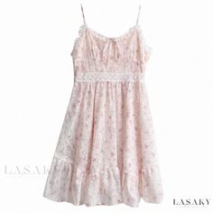 Lasaky - Sweet Charm Floral Wrap Dress with Detachable Tie Belt Embellished Party Dress, Floral Sun Dress, Dress With Sweetheart Neckline, Chic Maxi Dresses, Floral Wrap Dress, Printed Bodycon Dress, Lace Camisole, Lace Patchwork, Green Floral Dress