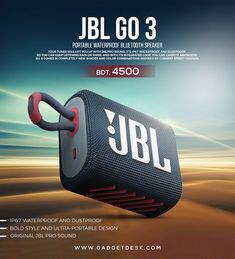 the jbl go 3 portable waterproof bluetooth speaker