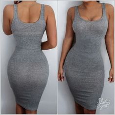 Gray sheath dress Backless Dress Summer, Lingerie Vintage, Party Suits, Sleeveless Bodycon Dress, Mini Dress Casual, Dresses Backless, Hip Dress, Short Mini Dress, Mode Vintage