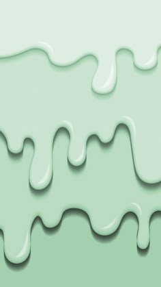 an abstract green background with wavy lines in the shape of waves and drops of water