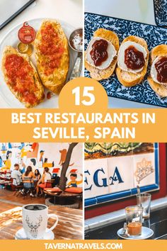 the best restaurants in sevillee, spain