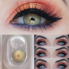 Prescription Contact Lenses, Prescription Colored Contacts, Soft Contact Lenses, Contact Lens Solution, Grey Contacts, Colored Contact Lenses, Light Eyes, Natural Eyes