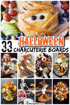 halloween crafts and activities for children to make with their favorite foods, including breads, candy