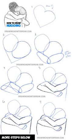 how to draw a heart shaped pillow