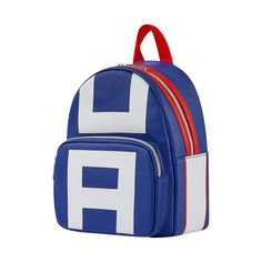 Pack your bags for class! Complete your training to become a Pro Hero with the Loungefly My Hero Academia U.A. High School Mini Backpack. Resembling the elite academy’s gym uniforms, this sporty accessory has plenty of room for holding your gear. This quirky backpack makes a powerful addition to any outfit and is perfect for My Hero Academia fans looking to keep their favorite students close.•This backpack is an officially licensed My Hero Academia product.•The Loungefly U.A. High School Mini Ba Quirky Backpack, Backpack Gift, Student Bag, Pack Your Bags, Retro Tv, Lady And The Tramp, Zipper Detail, Shiny Silver, Mini Backpack