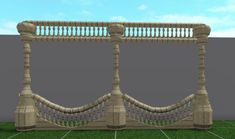 Bloxburg Gateway Ideas, Bloxburg Castle Ideas Exterior, Lamp Decal Bloxburg, Bloxburg Statue, Bloxburg Palace, Bloxburg Architecture, Roblox Builds