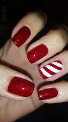 Christmas Party Nails, Unghie Sfumate, Christmas Gel, Nagellack Trends, Cute Christmas Nails, Party Nails