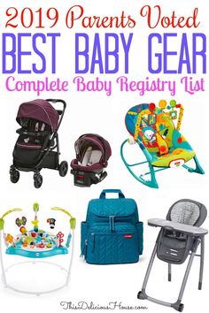 the top baby gear items for parents who are not in their car seat or stroller