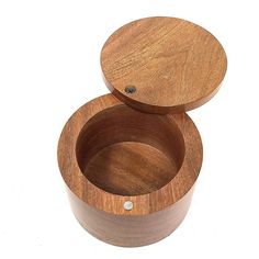 2.75 x 3.80 Acacia Wood Cylinder Storage Box - Magick Magick.com Energy Drain, Happiness And Peace, Black Magick, Psychic Attack, Woodturning, Wood Box, Display Boxes, Wood Boxes, Lathe