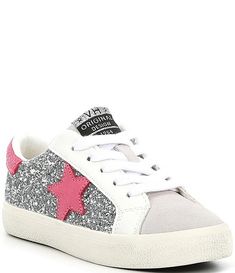 Vintage Havana Girls' Valery Glitter Star Sneakers (Youth) | Dillard's Shoes Glitter, Sneakers Kids, Preppy Girl, Glitter Shoes, Vintage Havana, Glitter Stars, Star Sneakers, Girls Sneakers, Kids Sneakers