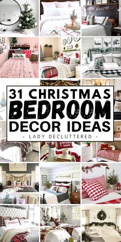 christmas bedroom decor ideas that are easy to make