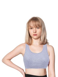 D'chica Girls Melange/Grey Uniform/Sports Bra For Teenagers White Uniform, Black Bra, Plain Black