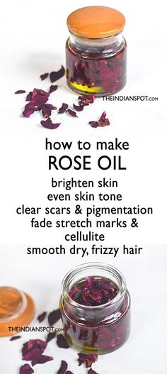 How To Make Rose, Diy Rose, Clear Glowing Skin, Diy Ombre, Great Skin, Diy Products, Beauty Oil, Rose Oil