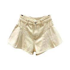 Bring your trendy game to the next level with the 2023 Summer Collection's plaited legs color denim shorts. y2k style! These mid-waist shorts are stylishly crafted with wide-legs. a zipper and button closure. and a modern y2k design that's sure to make a statement.Distinctive Features: Y2K Style: These pleated legs jeans bring the nostalgia of the 2000s with a modern twist. Make a fashion statement at any occasion with this eye-catching y2k design. Colorful Denim: These shorts are crafted from p Denim Shorts Y2k, Modern Y2k, Trendy Games, Y2k Design, Shorts Y2k, Jean Pants, Denim Patterns, The 2000s, Current Fashion Trends