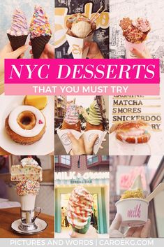 new york desserts that you must try