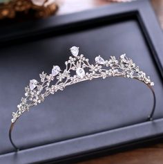 a tiara is sitting on a table