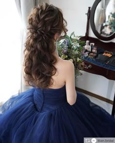 Quinceanera Hairstyles, Quince Hairstyles, Wedding Hairstyles Updo, Wedding Hairstyles For Long Hair, Hair Dos, Bride Hairstyles, Prom Hair