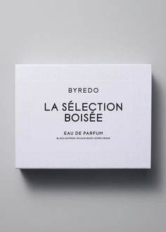 Discover the perfect trio of woody fragrances with Byredo La Sélection Boisée. This presentation box includes 12ml vials of Black Saffron, Mojave Ghost, and Super Cedar, making it easy to take your favorite scents on the go with BYREDO's leather travel cases. Embrace the timeless and functional design (with a hint of luxury) for your next trip. Available in 3x12ml Includes scents Black Saffron, Mojave Ghost, & Super Cedar Shop more women's designer perfumes here. About Byredo Byredo is a European luxury brand founded in Stockholm in 2006 by Ben Gorham, with an ambition to translate memories and emotions into products and experiences.Byredo is reinventing the world of luxury through a new approach, where creation is led by emotions, expressing a full and limitless brand universe.Byredo conc Black Saffron, Designer Perfumes, Mojave Ghost, Travel Cases, Travel Perfume, Fragrance Samples, Perfume Design, Luxury Boxes, Leather Travel