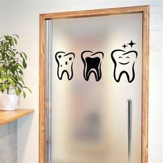 Dental wall stickers, self adhesive Dental Wall Art, Dental Wallpaper, Dental Clinic Logo, Pediatric Dental Office, Dental Images, Dental Logo Design, Dental Posters