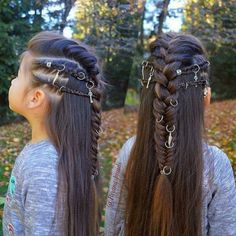 Big French Braid, Viking Hairstyle, Sweethearts Hair Design, Hair Charm, Hairstyles Photos, Dutch Braids, Hair Charms, French Hair