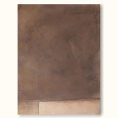 an abstract painting with brown and tan colors