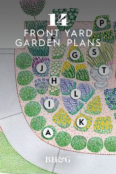 the front yard garden plans with flowers and plants