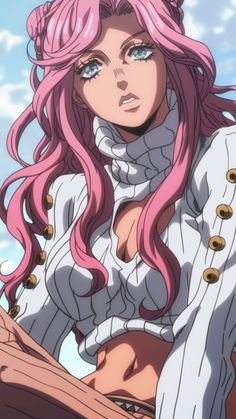 Jjba Female Oc, Jjba Oc Girl, Jojo Oc Stands, Female Oc, Jojo Designs, Girls Cartoon