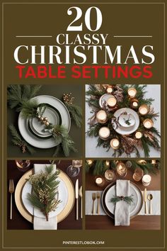 Transform your Christmas table with these 26 stunning ideas that will wow your guests! From elegant centerpiece arrangements to creative place settings, these festive table designs are perfect for your holiday party. Get inspired to create a warm, inviting atmosphere that friends and family will love. Click to see the full list and make this Christmas unforgettable! 🎄🍷 #ChristmasDecor #TableSettingIdeas #HolidayParty #ChristmasInspiration