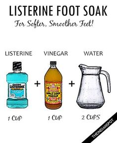 Listerine Foot Soak, Listerine Mouthwash, Diy Pedicure, Meaningful Beauty, Foot Soak, Top Skin Care Products, Beauty Remedies, Homemade Remedies, Healthy Skin Care