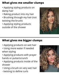 Wavy Hair Vs Curly Hair, Tips For Wavy Curly Hair, How To Take Care Of Slightly Wavy Hair, 2c Curls, Curly Wavy Hair, 2a Curly Hair Routine, Wavy Hair Tips, How To Take Care Of Wavy/curly Hair