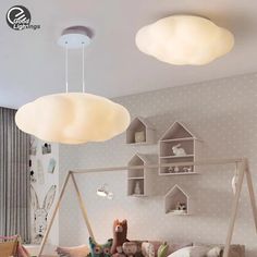 48201350152496|48201350185264|48201350218032|48201350250800 Ceiling Lamp Kids Room, Kids Room Lamp Ceiling, Kids Bedroom Lighting Ceiling, Kids Bedroom Lighting, Kids Living Room, Cloud Ceiling, Pendant Light For Bedroom, Cloud Lamp, Kids Living Rooms