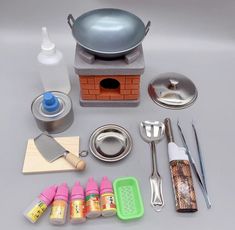 there are many different items that can be used to make an outdoor cooking stove and grill