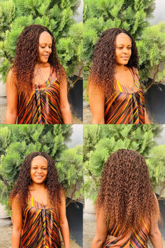 Micro Twists, Water Waves, Synthetic Fiber, Lace Front, Density, Wigs, Braids, Twist, Lace