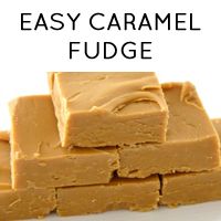 easy caramel fudge made with just 3 ingredients