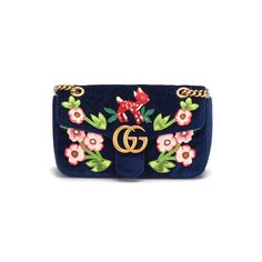 Gucci Fabric, Gucci Crossbody, Embroidered Velvet, Gucci Marmont, Gucci Eyewear, Gucci Gg Marmont, Buy Gucci, Gucci Models, Gucci Shoulder Bag