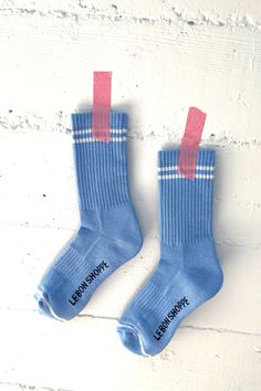 Boyfriend Socks - French Blue – Le Bon Shoppe Converse Chucks, Sports Socks, French Blue, New Instagram, Vintage Shoes, Clothes Gift