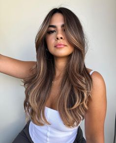 Light Brunette Hair, Caramel Blonde Hair, Bronde Balayage, Hair Tint, Brunette Balayage