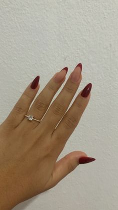 unha vermelha Tattoo Fonts Cursive, Nail Care Tips, Autumn Nails, Nail Manicure, French Nails, Red Nails