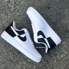 Black White Air Force 1, Tenis Air Force, Black Air Force 1, Black White Nike, White Nike Air Force 1, White Nike Air Force, White Air Forces, White Nike Air