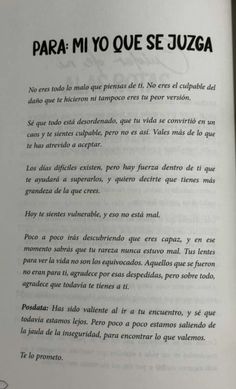 an open book with spanish text on it