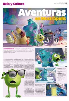 an article in the spanish language about monsters