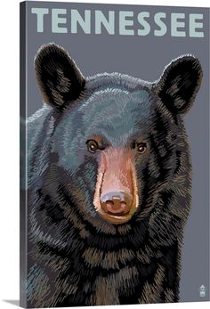 a black bear with the words ely minnesota on it