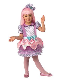 Kids Candy Girl Costume - costumes.com Candy Girl Costume, Candy Costume, Gum Drop, Candy Costumes, Costume For Girls, Collage Diy, Kids Candy, Candy Girl, Lavender Dresses