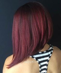 Dark Red Hair Color Ideas, Balayage Hair Bob, Balayage Hair Blonde Short, Red Hair Color Ideas, Balayage Hair Caramel, Dark Red Hair Color, Hair Color Burgundy, Dark Red Hair