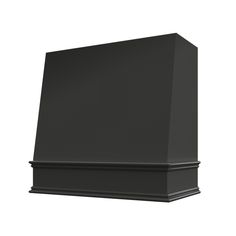 an image of a black chimney on a white background