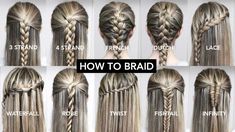 How To Do A Basic Braid, Barbie Braids Hairstyles, Braids For Thinner Hair, How To Braid Hair For Beginners, Hairstyle Barbie, Easy Braids For Beginners, Basic Braids, Quick Braids