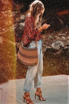 Stile Hippie Chic, Looks Hippie, Elle Ferguson, Stile Boho Chic, Chique Outfit, Boho Chique